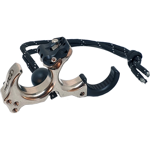 TRU Ball Tru Ball HBC Flex Release 3 Finger Quick Silver Large THBF-QS-L