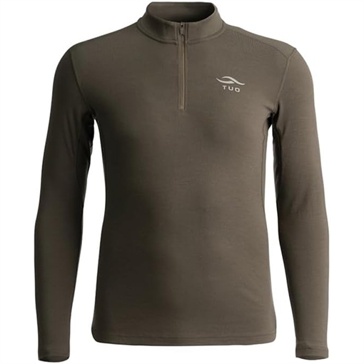 TUO TUO Kinetic Merino 250 1/4 Zip Shirt Deadfall X-Large 9060019-2771800