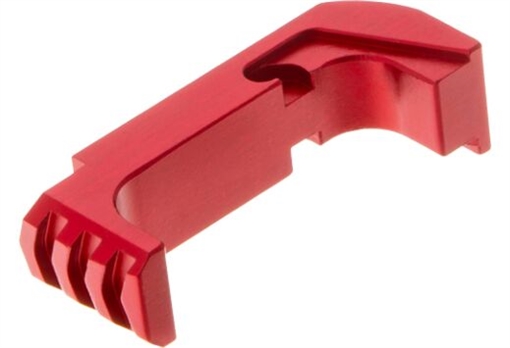 TYRANT CNC CNC FOR GLOCK GEN 4&5 EXTENDED MAG RELEASE RED TDGEMRR