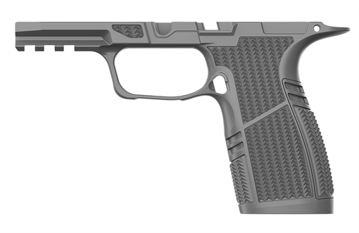 Tyrant CNC Snub Nose Grip Module Grey Fits Sig P365 TDP365GRMMACROGREY