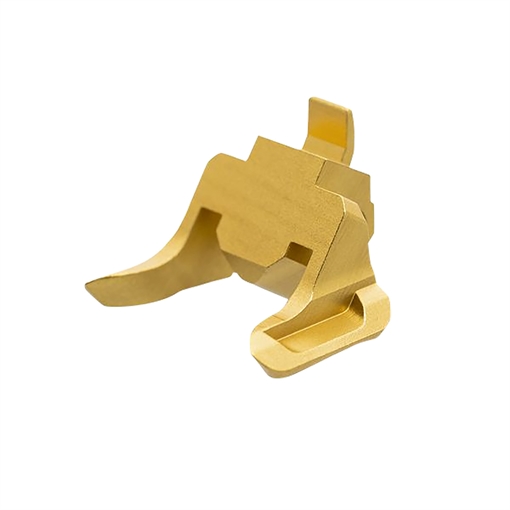 Tyrant CNC Extended Magazine Release 9mm/40 S&W Fits Heckler & Koch VP9/VP40 Gold Aluminum TDVP9EGOLD