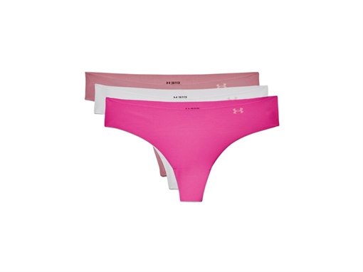Under Armour Women's UA Pure Stretch Thong 3-Pack 1325615697XL
