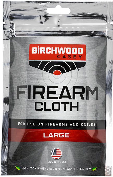 Birchwood Casey Treated Firearm Chamois Cloth (GCLTHLG)