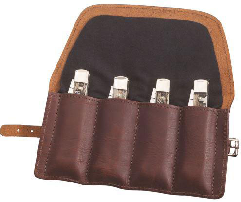 Case Leather Gentleman's Knife Roll (50246)