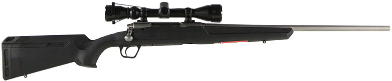 Savage Axis XP Rifle 57289, 6.5 Creedmoor, 22", Synthetic Stock, Stainless Finish, 4 Rds