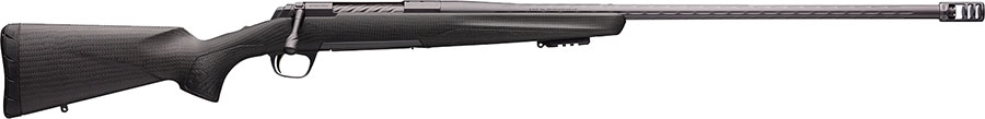Browning X-Bolt Pro Long Range Rifle 035543297, 300 PRC, 26", Black Synth. Stock, Carbon Gray Elite Cerakote Finish