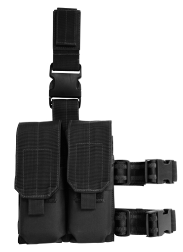 Voodoo Tactical Drop Leg Platform with Attached M4/M16 Double Mag Pouch 20-9308001000