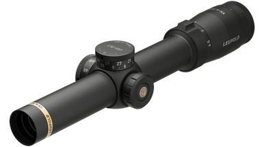 LeupoldVX-4.5HD Service Rifle 1-4.5x24mm Rifle Scop - CDS-ZL2 FireDot Bull-Ring Reticle, 30mm Main Tube, Matte Black Finish
