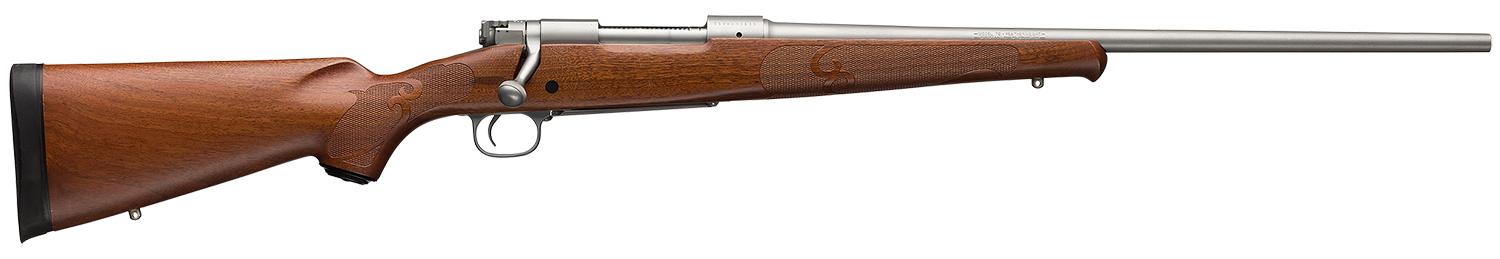 Winchester Model 70 Featherweight Bolt Action Rifle 53523423, 300 Win Mag, 24", Matte Stainless, 3 Rds