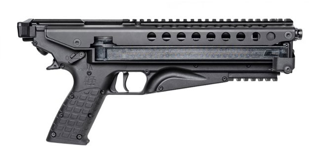 Kel-Tec P50 Pistol P50BLK, 5.7x28mm, 9.6", Zytel Grip, Black Finish, 50 Rds