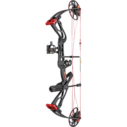 Warrior River Courage Compound Bow Package Black 20-70 lbs. RH WRCPK-BLK