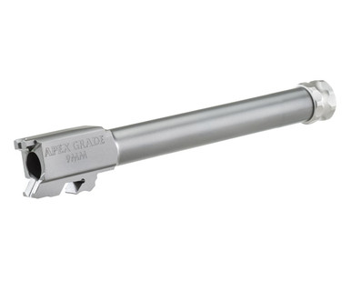 Apex Tactical Drop-In 9mm Threaded Barrels for M&P Handguns - 5.0", Stainless, Thread Protector