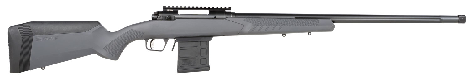 Savage 110 Tactical Left-Handed Bolt Action Rifle 57457, 6.5 Creedmoor, 24", Gray Synthetic Stock, Black Finish, 10 Rds