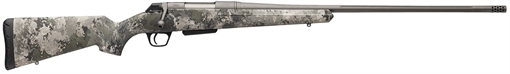 Winchester Repeating Arms XPR Extreme 308 Win 3+1 24" Tungsten Cerakote Fluted Threaded Barrel & Drilled & Tapped Steel Receiver, Fixed TrueTimber VSX Synthetic Stock 535800299