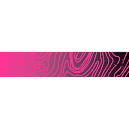White Water Archery White Water Archery Topo Fade Arrow Wraps Hot Pink 5 in. x 1.125 in. 15 pk. WWA1140/PK