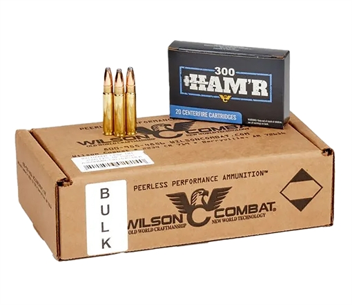 Wilson Combat 300HAM'R 130gr Speer HAM'R Hot-Core 200rds A300HMR130HHCBLK