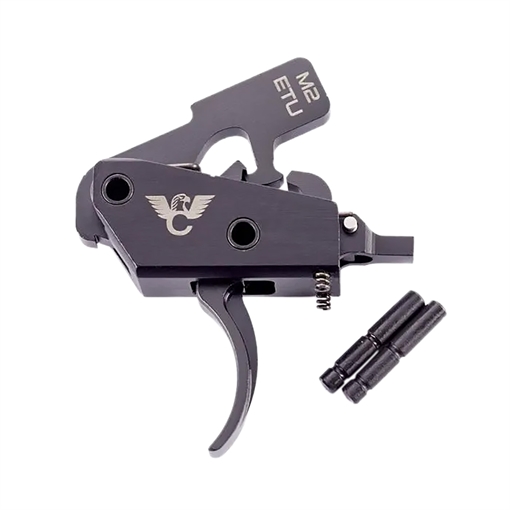 Wilson Combat Enhanced Trigger Unit Universal Black Two-Stage Fits AR-15/AR-10 TRETUM2