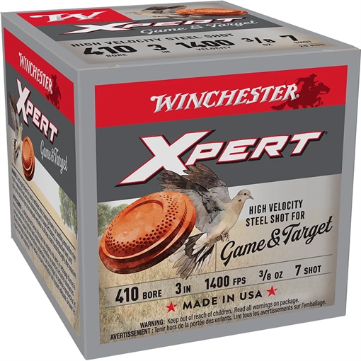 Winchester Winchester Xpert Steel Game & Target Load 410 ga. 3 in. 3/8 oz. 7 Shot Steel 25 rd. WE413GT7