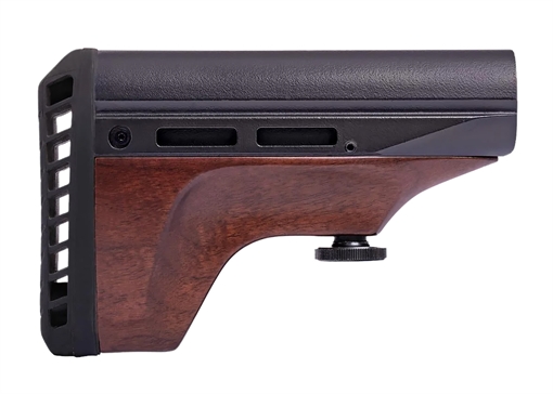 Woox SH.STK092.01 Vigilante Stock Walnut Aluminum/Wood AR Platform 7.50" OAL Ambidextrous SH.STK092.01 810069395173