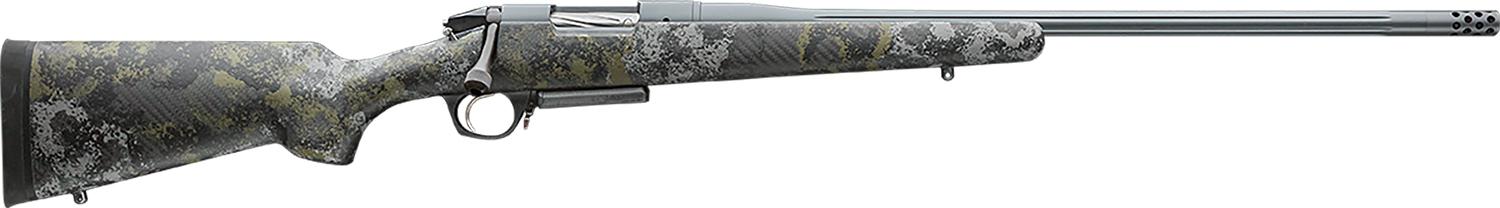 Bergara BPR Canyon Bolt Action Rifle BPR2665PRC, 6.5 PRC, 20", Swamper Rogue Camo Stock, Sniper Gray Finish, 3 Rds