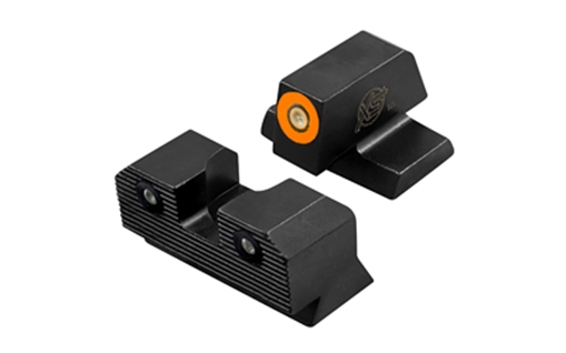XS Sights R3D 2.0, Night Sight, Fits S&W Bodyguard 2.0, Orange Tritium Front Sight SW-R209S-6N