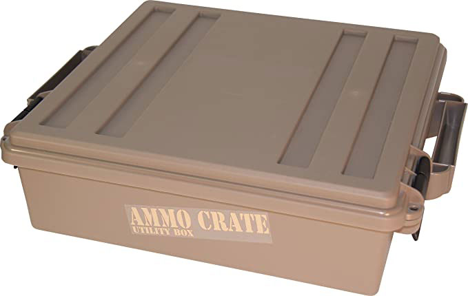 MTM ACR5-72 Medium Ammo Crate Utility Box, Brown (ACR572)