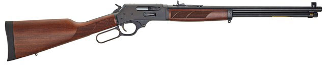 Henry Side Gate Lever .30-30 Rifle H009G, 30-30 Winchester, 20 in Rnd BBL, Lever Action, Walnut Stock, Blue Finish, Steel Frame, 5 Rds