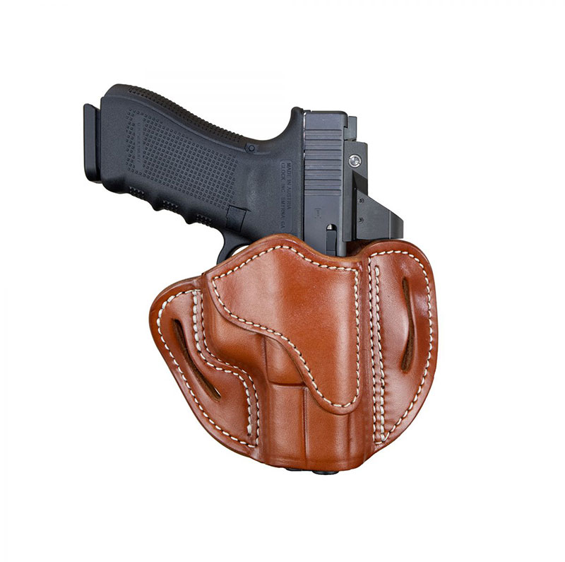 1791 Gunleather Optic Ready Belt Holster, Classic Brown, Right Hand, Size 2.1 (ORBH21CBRR)