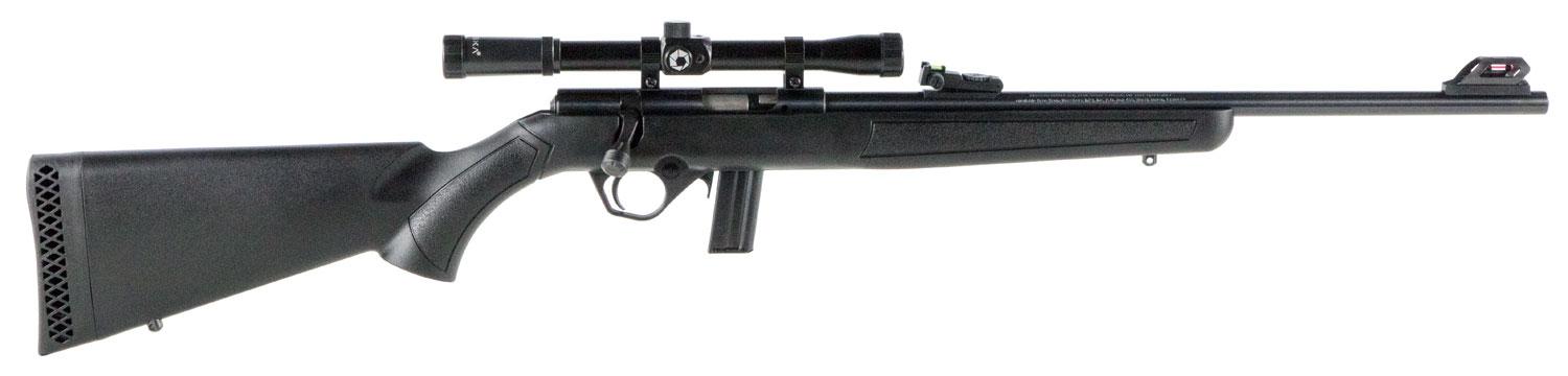 Mossberg 802 Plinkster Bolt Action Rifle 38232, 22 LR, 18", 4x Scope, Synthetic Stock, Blued Finish, 10 Rds