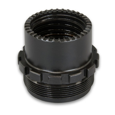Yankee Hill Machine Phantom QD Adapter - 1-3/8"-24, Adapts to YHM 3102 and 4302, Fits Silencerco Harvester 338, Omega, and Hybrid, RMS 2 HOPAII, Rex Silentium, KG Made Rogue X, Energetic Arms Vox, Dead Air Nomad
