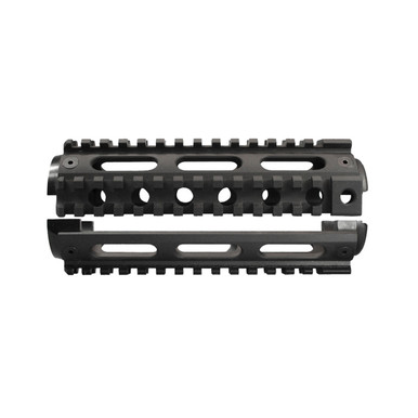 Yankee Hill Machine Two Piece Carbine Length Handguards -Fits Colt AR-15's with Carbine Length Gas Systems and Fixed Front Sight Gas Block,Black Anodized Finish