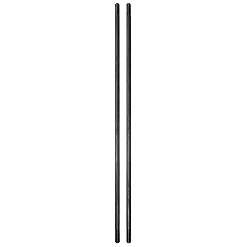 Yankee Hill Machine Co Assembly Rods, For VICTRA-12 Suppressor, 8" Long, 2 Pack, 17-4 Stainless Steel Construction, Black YHM-1208