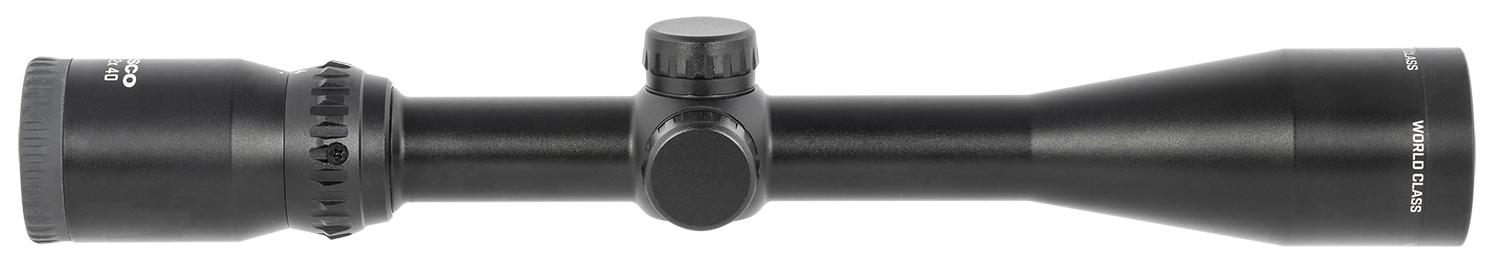 Tasco Optics World Class Rifle Scope w/Weaver Rings TWC41240, 4-12x, 40mm Obj, 1" Tube, 30/30 Reticle
