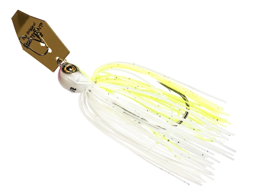 Z-MAN CHATTERBAIT ELITE EVO 1/2 OZ CHARTREUSE/WHITE CBEV12-02