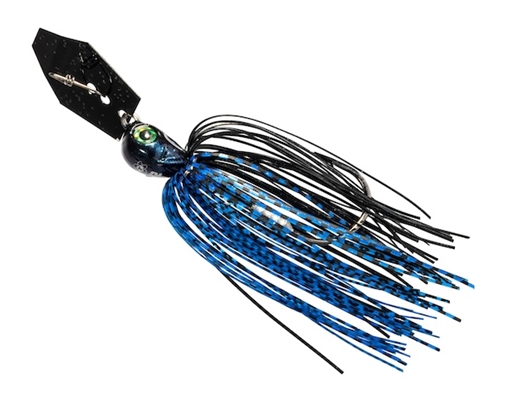 Z-MAN TUNGSTEN CHATTERBAIT ELITE EVO 3/8 OZ BLACK/BLUE CBET38-03