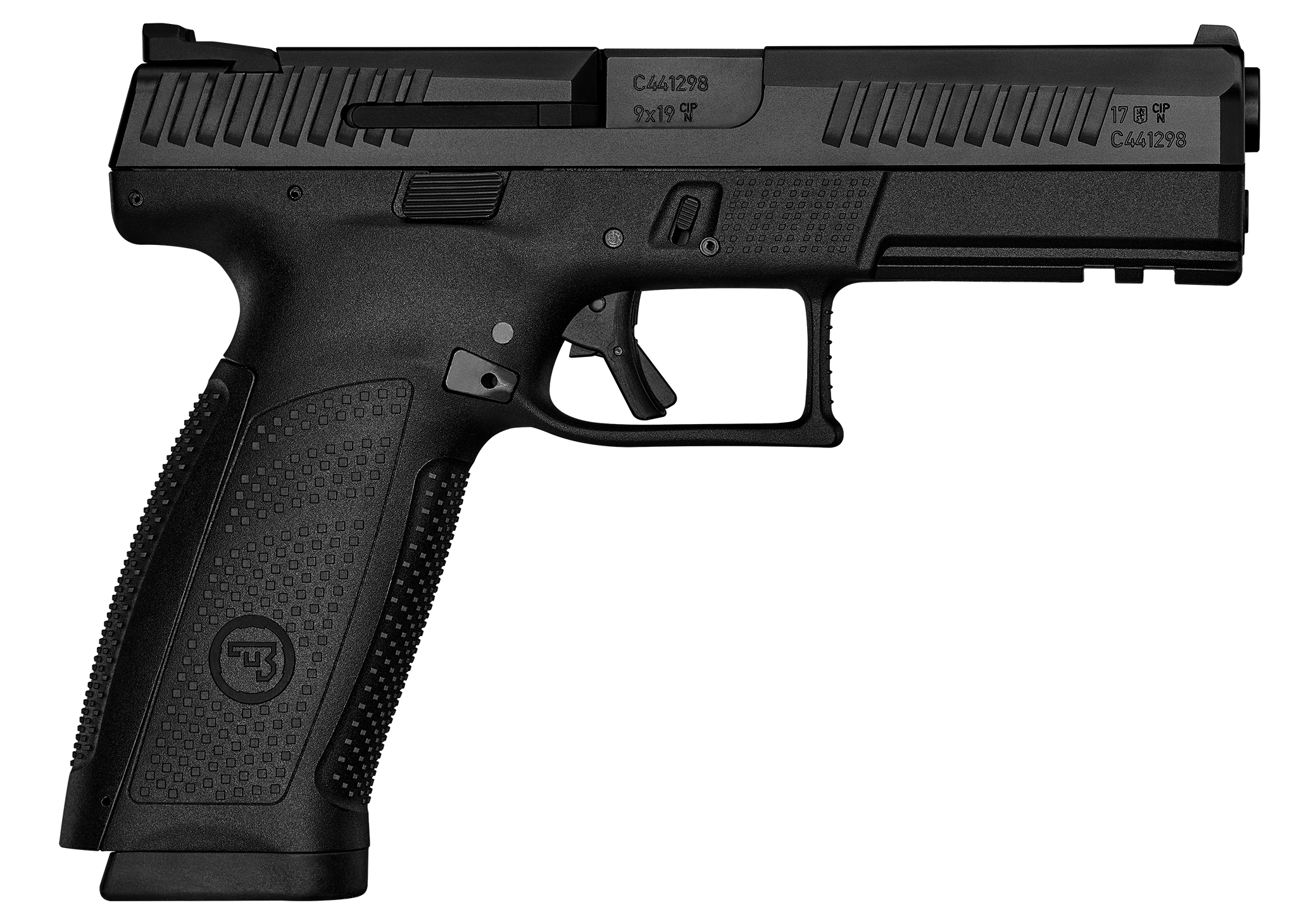 CZ P10-F Pistol 01540, 9mm Luger, 4.50", Black Finish, 10 Rds