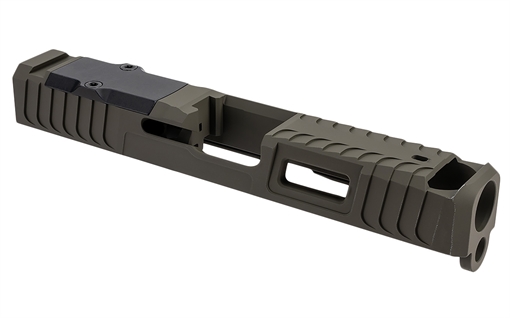 Zaffiri Precision ZPS.IBS Custom Slide Fits Glock 43/43x OD Green 17-4 Stainless Steel ZPS.B.43.OD