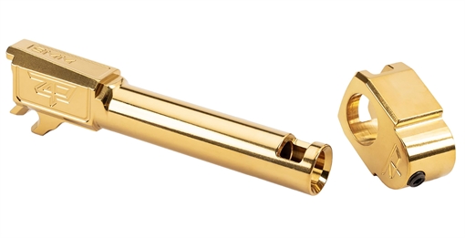 Zaffiri Precision Threadless Compensator 9mm Fits Sig P365 Gold 17-4 Stainless Steel ZP.365BTCG