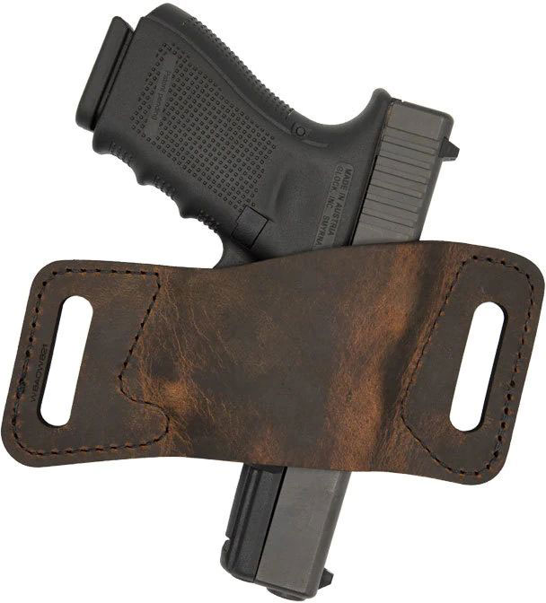 Versacarry Rapid Slide S1 Holster, Outside The Waistband, Ambidextrous, Brown, Size 1 (WBAOWB21)
